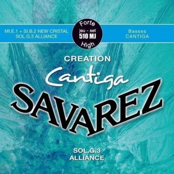 Savarez struny pro klasickou kytaru Creation Cantiga 510  Sada forte 510MJ