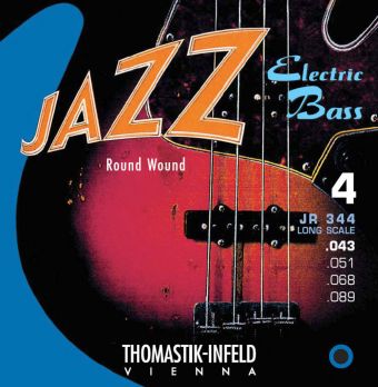 Struny pro e-bas Jazz Bass série Nickel Round Wound Roundcore  0.029 JR34029