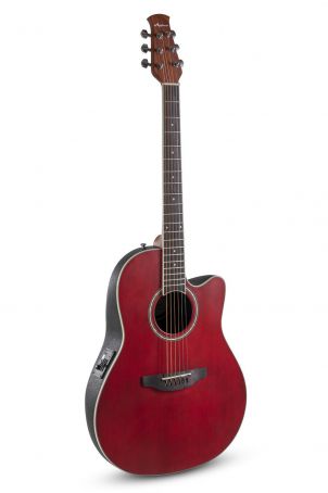 E – akustická kytara AB24II Mid Cutaway  Ruby Red Satin AB24-2S