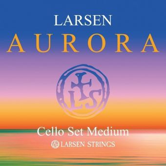 Struny pro Cello Larsen Aurora  Set 4/4 Medium