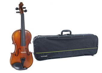 Housle Maestro 1-VL3  4/4 včetně Setup a pouzdra pro housle, bez symčce, včetně strun Larsen Il Cannone