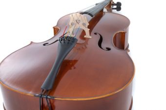 Cello Allegro-VC1  1/8 Setup, včetně povlaku, karbon smyčce, Thomastik-Infeld AlphaYue / Larsen Crown strun