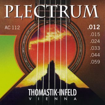 Struny pro Akustickou kytaru Plectrum Acoustic Series  Sada AC112