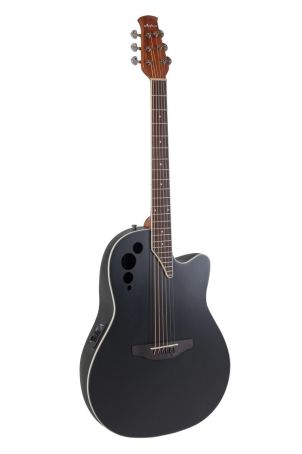 E – akustická kytara AE44II Mid Cutaway  Black Satin AE44-5S